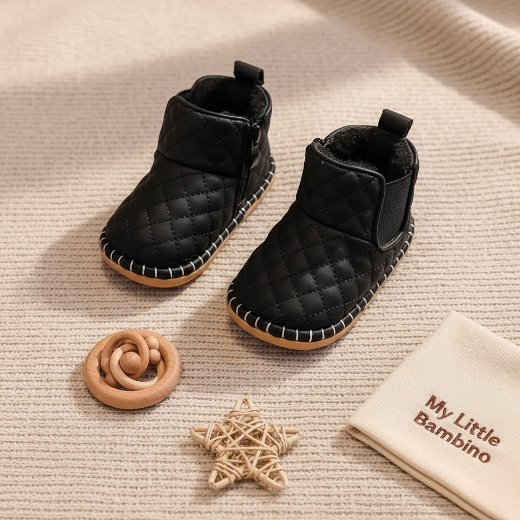 Bambino's Quilted Winter Boots