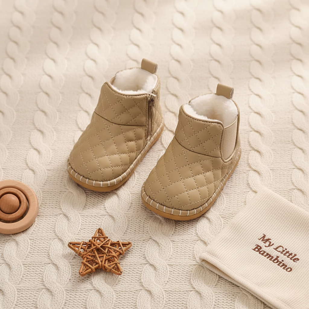 Bambino's Quilted Winter Boots