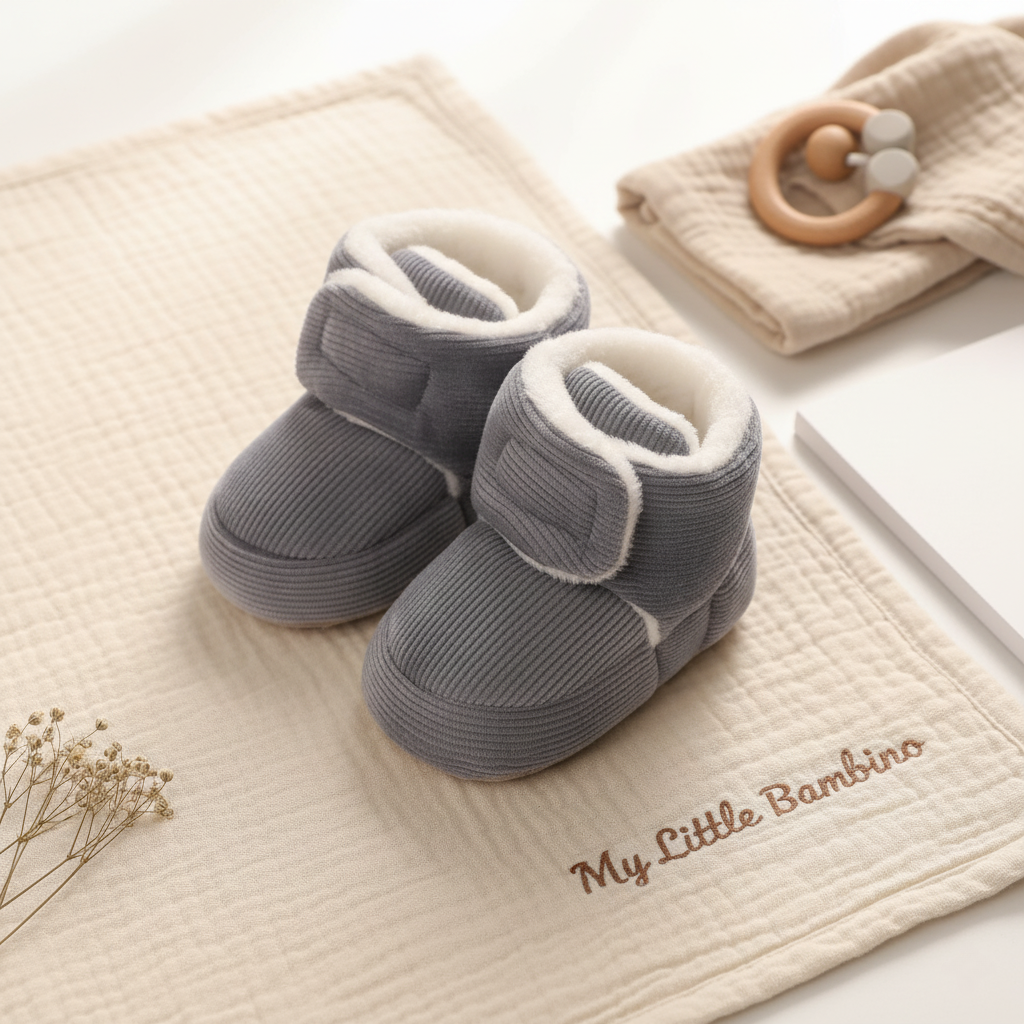Bambino's Corduroy Winter Boots