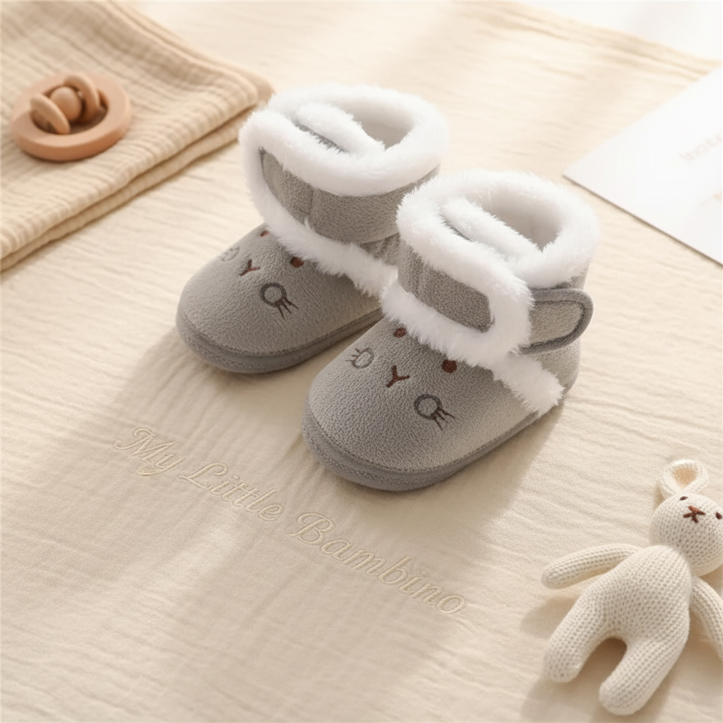 Bambino's Plush Winter Slippers