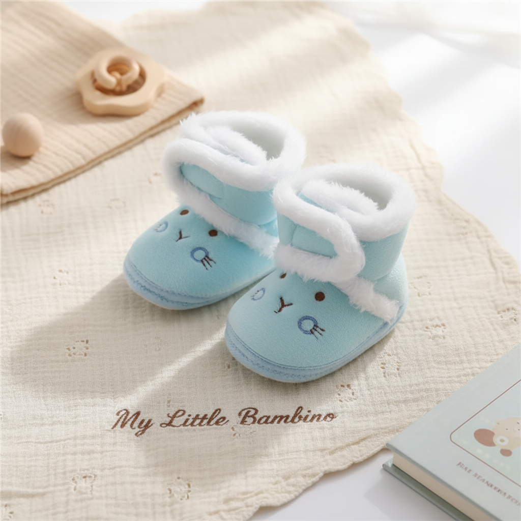 Bambino's Plush Winter Slippers
