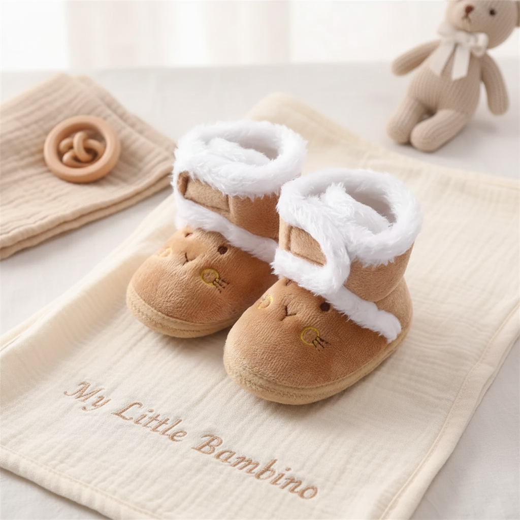 Bambino's Plush Winter Slippers